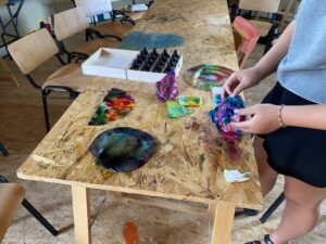 Farbspiele mit Anja Röhl