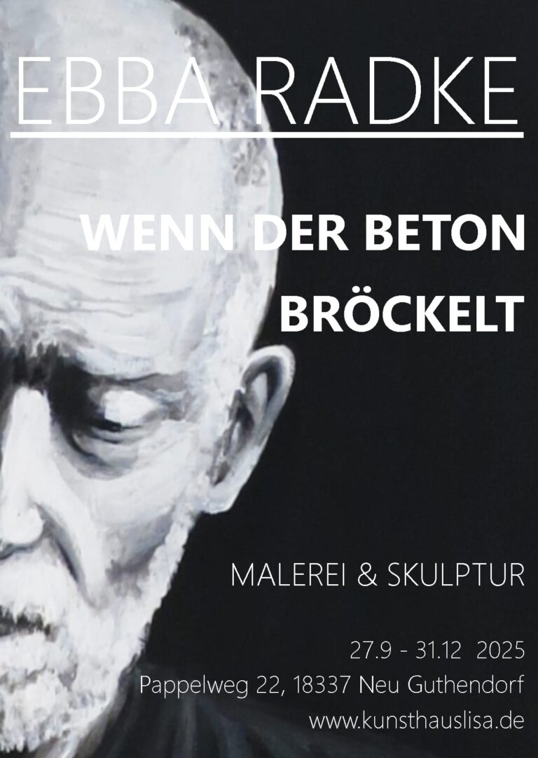 KUNST HEUTE – Wenn der Beton bröckelt – Ausstellungseröffnung am 27.9.25 um 14 Uhr