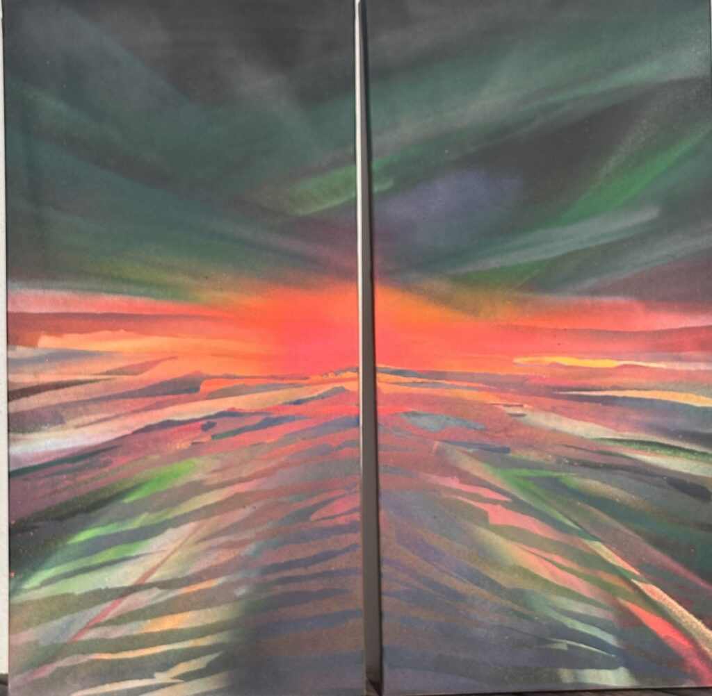 Residenzausstellung Sandra Kemmannn und Nicole Bellaire im Kunsthaus Lisa